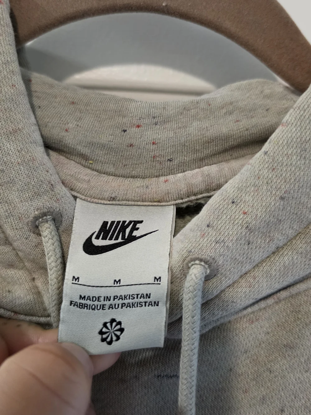 Nike Sportswear Club Fleece+ Revival Speckled Hoodie - Medium